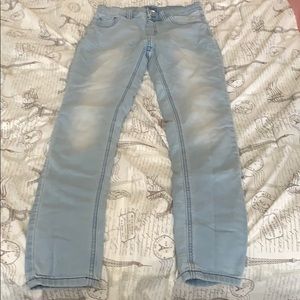 Girls Justice mid rise jeggings